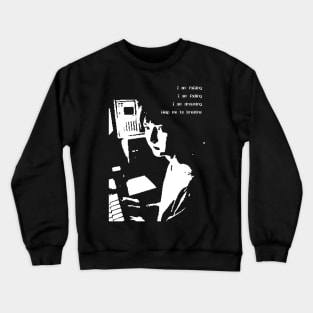 Lain - Duvet - Pixel Art Crewneck Sweatshirt